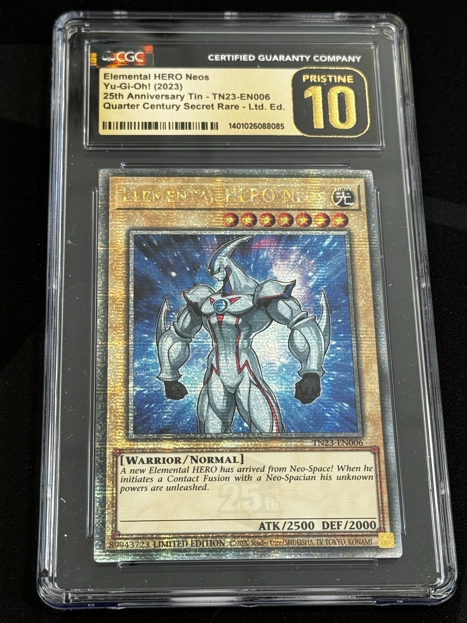 Elemental HERO Neos - TN23 6 - English - CGC 10 