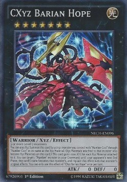 CXyz Barian Hope (V.1 - Super Rare) 