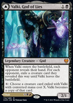 Valki God of Lies Tibalt Cosmic Impostor - Kaldheim