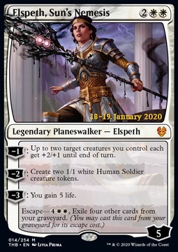 Elspeth Suns Nemesis (V.2) - Theros Beyond Death Promos 