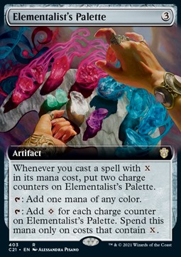 Elementalists Palette - Commander Strixhaven Extras