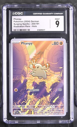 Phanpy - SSP 205 - German - CGC 9