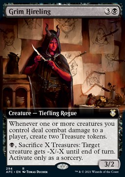Grim Hireling - Commander Adventures in the Forgotten Realms Extras 