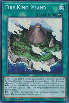 Fire King Island (V.1 Super Rare) 