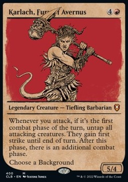Karlach Fury of Avernus (V.2) - Commander Legends Battle for Baldurs Gate Extras 