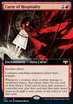 Curse of Hospitality - Innistrad Crimson Vow Extras 