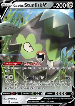 Galarian Stunfisk V 
