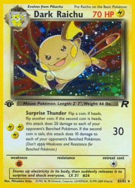Dark Raichu 