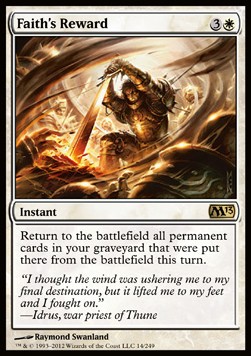 Faiths Reward - Magic 2013 