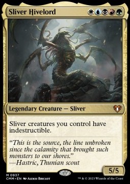 Sliver Hivelord - Commander Masters Extras
