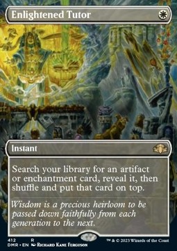 Enlightened Tutor (V.2) - Dominaria Remastered Extras 