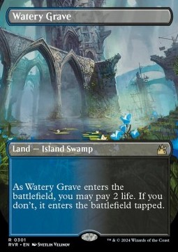 Watery Grave (V.1) - Ravnica Remastered Extras