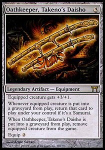 Oathkeeper Takenos Daisho - Champions of Kamigawa