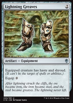 Lightning Greaves - Commander 2016 