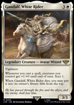 Gandalf, White Rider (V.1) 