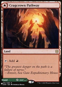 Cragcrown Pathway Timbercrown Pathway - Secret Lair Commander Deck From Cute to Brute 
