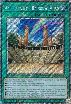 Ancient City Rainbow Ruins (V.1 Platinum Secret Rare) 