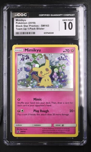 Mimikyu - SM 163 - English - CGC 10 