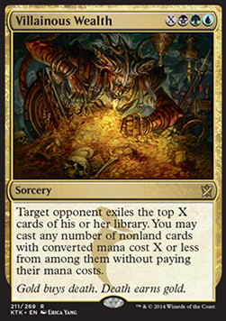 Villainous Wealth - Khans of Tarkir 