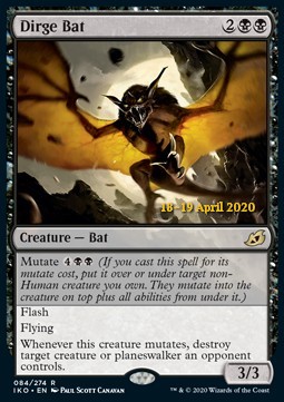 Dirge Bat (V.2) - Ikoria Lair of Behemoths Promos 
