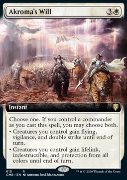 Akromas Will - Commander Legends Extras 