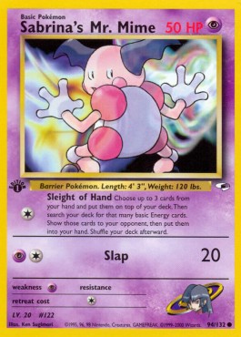 Sabrina's Mr. Mime 
