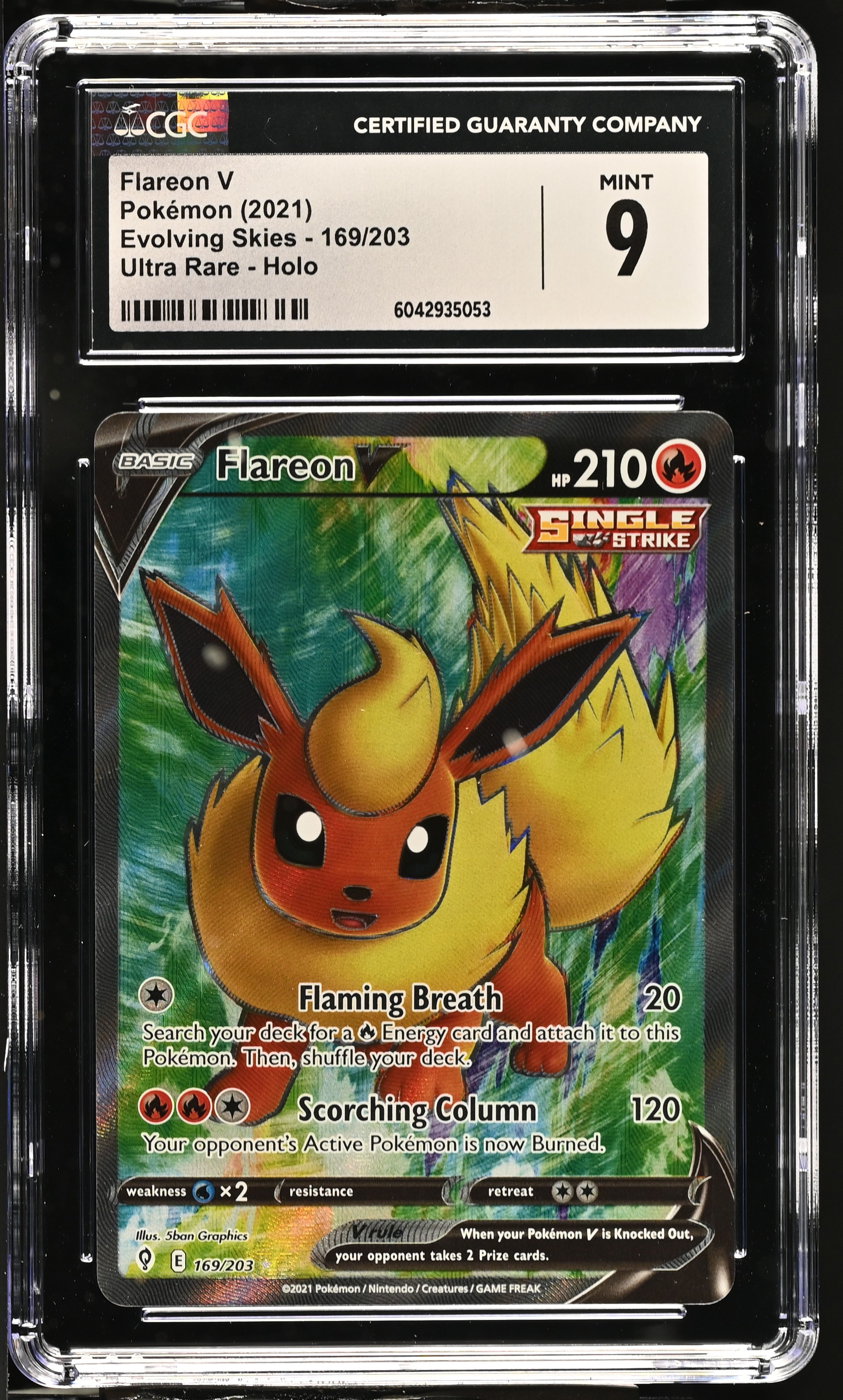 Flareon V - EVS 169 - English - CGC 9