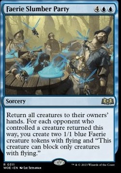 Faerie Slumber Party (V.1) - Wilds of Eldraine Extras 
