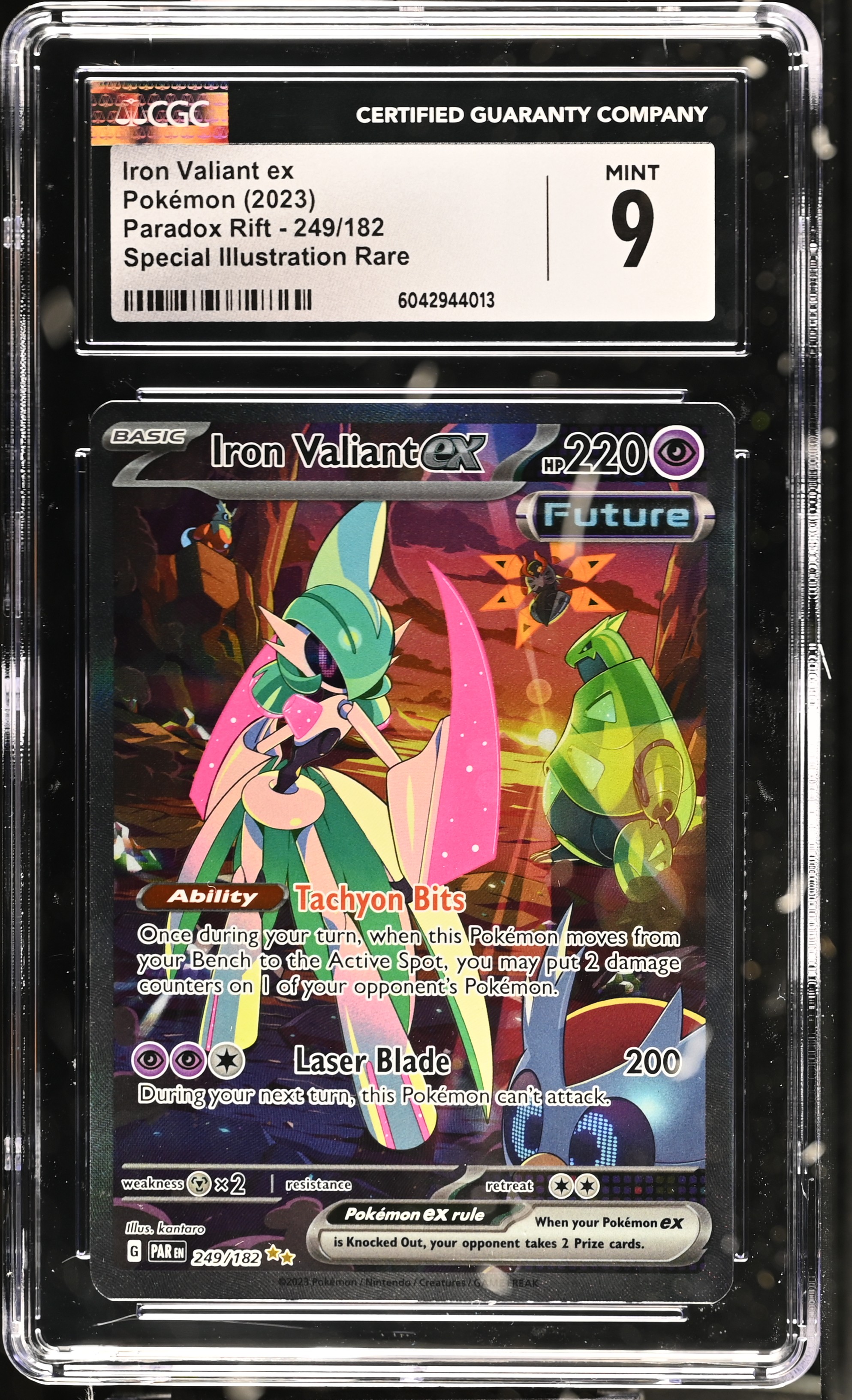 Iron Valiant ex - PAR 249 - English - CGC 9