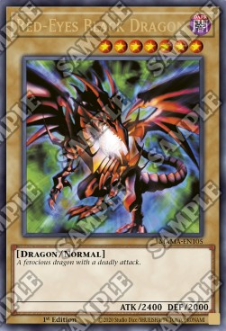 Red-Eyes Black Dragon (V.1 - Ultra Parallel Rare)