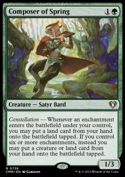 Composer of Spring (V.1) - Commander Masters Extras 
