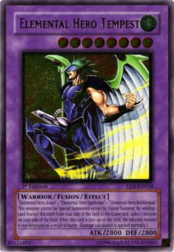 Elemental Hero Tempest (V.2 - Ultimate Rare) 