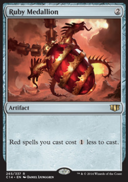 Ruby Medallion - Commander 2014 