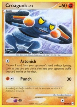 Croagunk Lv.15 