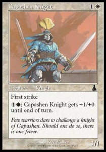 Capashen Knight - Urzas Destiny 