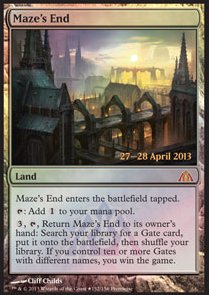 Mazes End - Prerelease Promos 