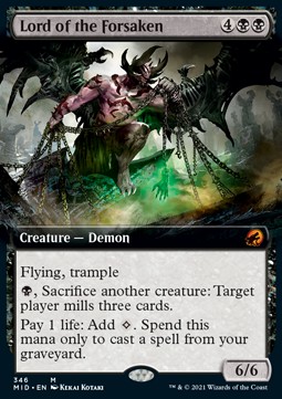 Lord of the Forsaken - Innistrad Midnight Hunt Extras 