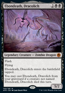 Ebondeath Dracolich - Adventures in the Forgotten Realms