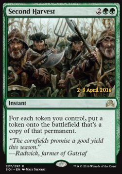 Second Harvest - Shadows over Innistrad Promos 