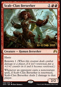 Scab Clan Berserker - Magic Origins Promos 