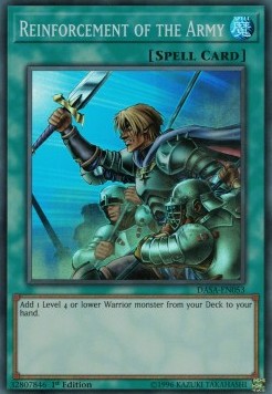 Reinforcement of the Army 