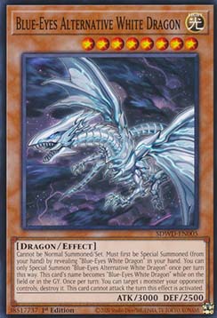 Blue Eyes Alternative White Dragon