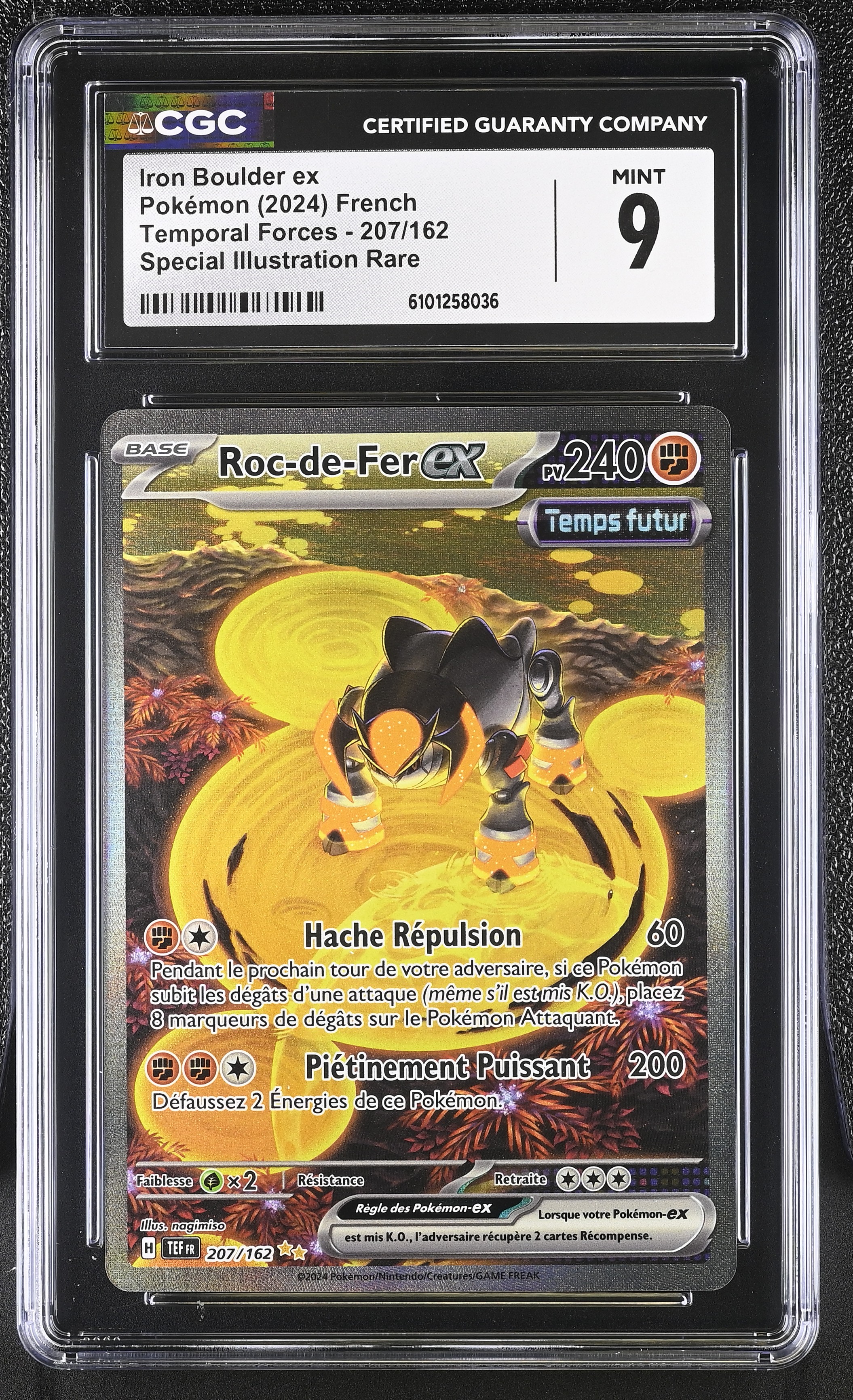 Iron Boulder ex - TEF 207 - French - CGC 9