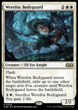 Werefox Bodyguard - Wilds of Eldraine