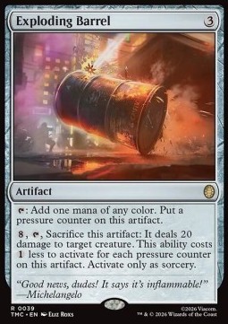 Exploding Barrel 