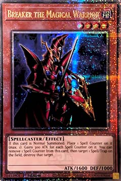 Breaker the Magical Warrior (V.2 Quarter Century Secret Rare)