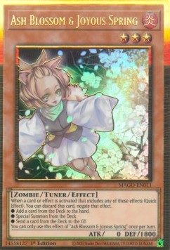 Ash Blossom & Joyous Spring (V.1 - Gold Rare)