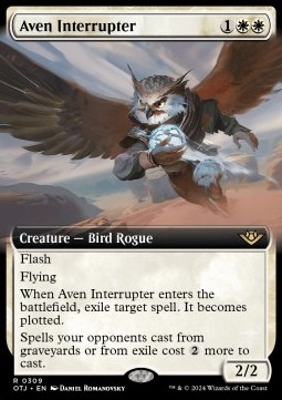 Aven Interrupter - Outlaws of Thunder Junction Extras 