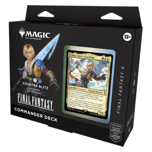 Commander Magic The Gathering FINAL FANTASY Counter Blitz Commander Deck 