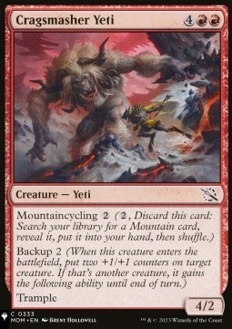 Cragsmasher Yeti 